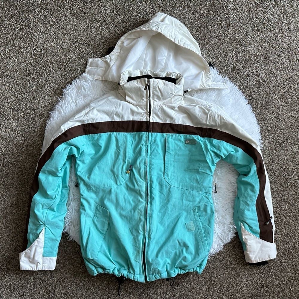 Liquid Venture 2000mm Snow Coat Snowboarding Ski Womens‎ Size Small Winter Warm